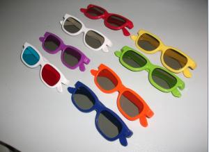 China Plastic Circular Polarized Reald 3D Glasses For Children Or Adult wholesale