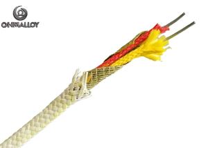China Mica Wrap Fiber Glass PWHT Thermocouple Type K Cable 650℃ 100M IEC ANSI Standard​ wholesale