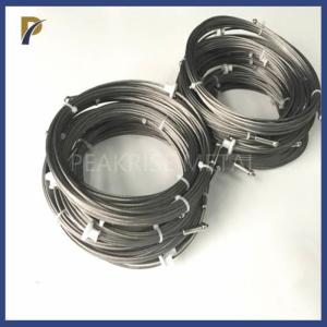 China Diameter 5.0mm Tungsten Wire Electrode Cable Rope Properties Of Tungsten Wire For Vacuum Single Crystal Furnace wholesale