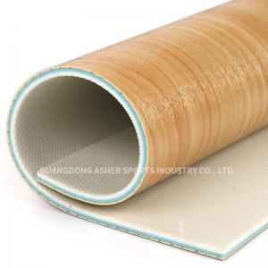 China Wear Resistant Floor PVC Sheet Flooring Waterproof Indoor Recycled on sale