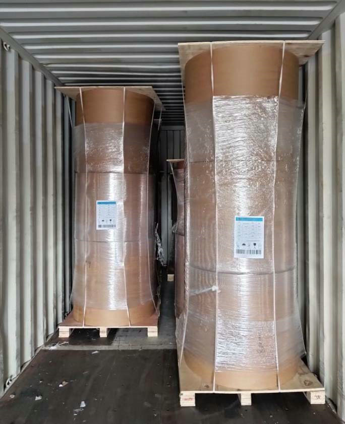 300G + 15G PE Coating Paperboard Food Brown Kraft Paper Sheets for Food Boats
