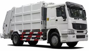China International Back Loader Garbage Truck / Compactor Garbage Collection Vehicles wholesale