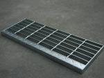 Black Hot Dip Galvanized Grating Industrial Serrated Galvanized Grating 25x3