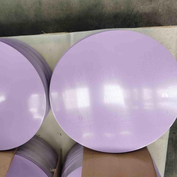 AA1060 H0 0.80mm Thick Prepainted Aluminium Discs Aluminum Circles Beautiful