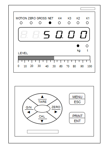 Led Digital Weighing Controller Single - Material & Double - Speed Feeding
