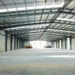 Industrial Strong Metal Frame Storage Buildings , Durable Steel Building Weather