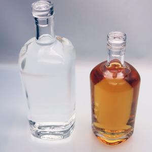 China OEM Premium Whiskey Bottles Super Flint ISO9001 Partial Coating Window Frosting wholesale