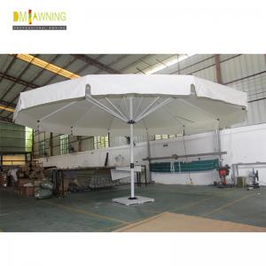 China 4m 5m Double Top Patio Umbrella Large Garden Parasol With Base wholesale