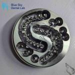Pure Titanium Metal Frame Dental Malo Bridges For Silver And Gold Frame Color