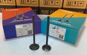 China Excavator SK300 8 Diesel Motor Parts J08E Engine Valve IN EX S137111632 S137151733 wholesale