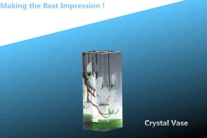 China crystal vase/flower vase/flower bottle/glass vase/crystal flower bottle/glass vase on sale