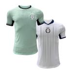 2024 European Championship Jerseys White / Black / Light Green Color