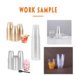 PP 2.3m Drinking Water Cups Disposable Cup Machine 0.15mm Thickness