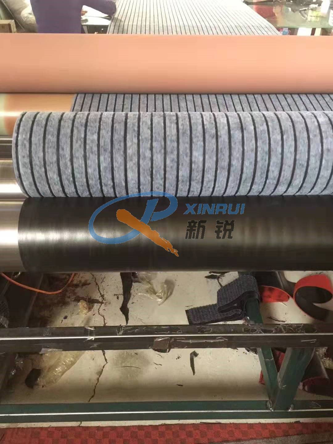 PVC coil cushion PVC TPR back Coating Plastic Floor Mat Making Machine