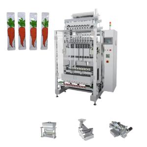 China Adjustable Height And Spacing Multi Lane Packing Machine 200 Packs/Minute wholesale