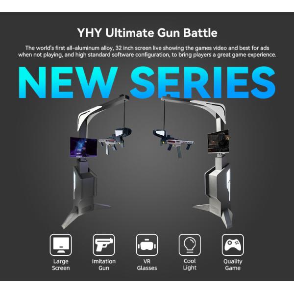 32 Inch Screen VR Battle Simulator VR Gun Battle Shooting Games