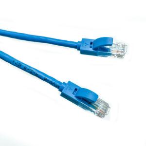 China CAT6 Patch Cord Unshield For Ethernet PVC LSZH Jacket 23AWG CCA Blue wholesale