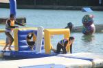 Adult Inflatable Water Play Equipment For Sea / Inflatable Water Park Design