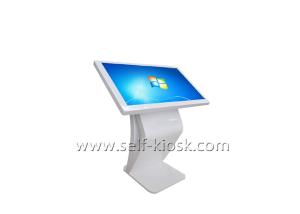 China Multi Touch Queue Management System 43 Inch AC 100-240V With Floor Campus / Area Maps wholesale