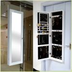 12KG European Style E1 MDF Wall Mounted Mirror Jewelry Armoire