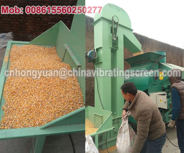 corn seed cob skin removal machine seed selector machine