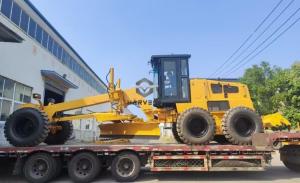 China 158KW Motor Grader PY220C Blade Length 3965mm With 5 Shanks Rear Ripper wholesale