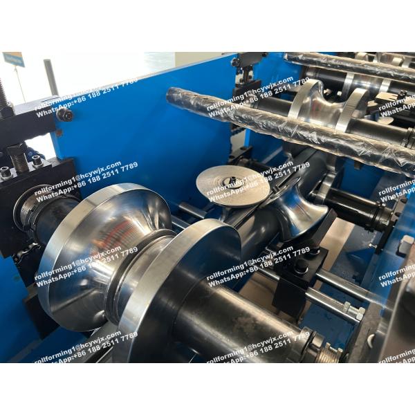 Rain Water Steel Down Pipe Roll Forming Machine 333