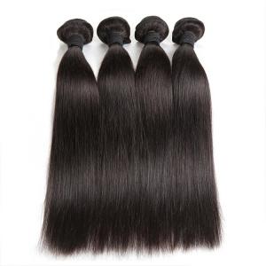 China Double Machine Weft Virgin Human Hair Bundles Long Straight Hair Extensions For Thin Hair wholesale