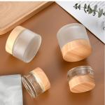 Skincare Packaging Cream Packaging Jar 30g 50g 100g Luxury Glass Cosmetic Jars
