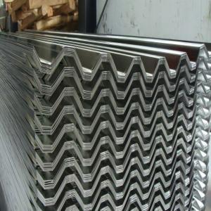 China DC51D Galvanized Steel Corrugated Sheets Wall Panel 1250 * 2500mm 1mm Thickness wholesale