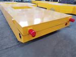 Wireless Remote Control 25 Tons Rail Flat Car For Factory Steel Billet Transport