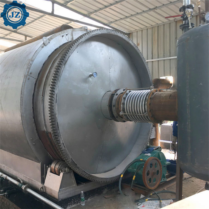 15Ton Waste Plastic Used Tyre Rubbers Pyrolysis To Fuel Oil Plant For Waste Recycling