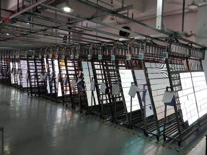 Light Weight Full Color Led Display Screen 500*500 Mm P3 P4 Magnetic Installation