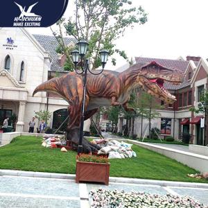 China Vivid Life Size Realistic Dinosaur Models For Zoo Decoration Sunproof wholesale