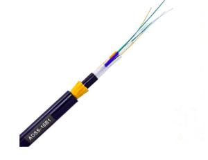 China 12 Core Network HDPE Fiber Optic Cable ADSS Spam 120m All Dielectric wholesale