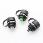 Waterproof IP67 ODVA LC Duplex Fiber Optic Adapter