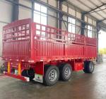 Side Wall Height 600-1500mm Heavy Duty Full Trailer for Timber and Bulk Cargo