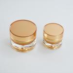 Acrylic Plastic Cosmetic Packaging Jar Container in Drop Shape for Skin Care
