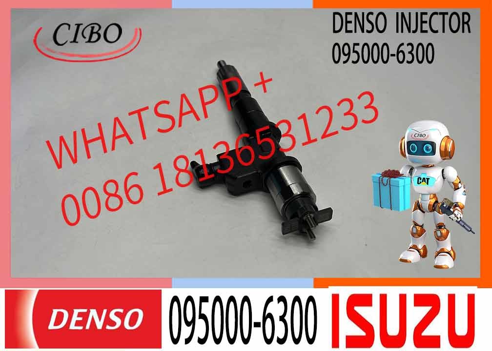 Neutral Common Rail Diesel Engine Injector 095000-6300 1-15300436-0 115300-4360 1153004360