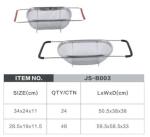 Hot sell Stainless steel washing colanders &stainers for vegetables with