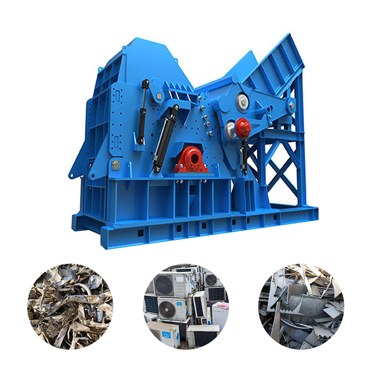 1000kg/h Metal Car Iron Steel Crusher Machine for Scrap Car and Motorcycle