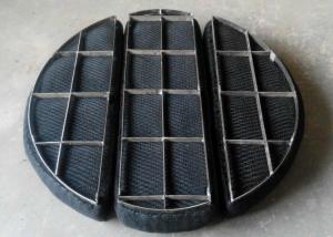 China Black Gas Liquid Separator Demister Corrosion Resistant Titanium Mesh Pad wholesale