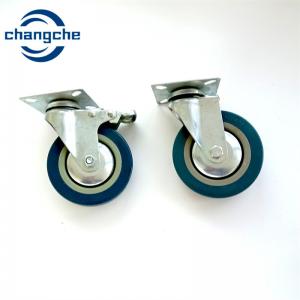 China TPR Swivel Industrial Caster Wheels 500kg Castors customized on sale