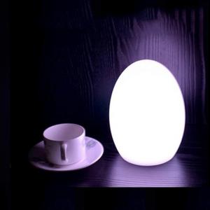 China 3500K Rechargeable Egg Shaped LED Lights Plastic Material For Kids Gift wholesale