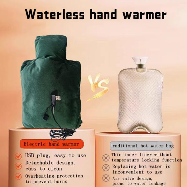 Rectangular Electric Hand Warmer Direct Current Heat Source for Instant Warmth