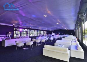 China Aluminum Alloy Big Event Tent Marquee Portable For Concert Stage Clear Span Tent wholesale