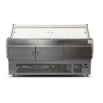 6ft Supermarket Deli Display Fridge , Serve Over Counter with Lift-up Glass Door