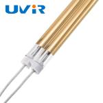 Medium wave Twin Infrared Heat Lamp Tube 2500W for coating heating