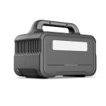 Outdoor Lithium Battery Power Station , 600W Pure Sine Wave Solar Generator