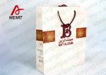 Medium / Small Gift Package Bag Surface LOGO Printing With Cotton Hsndle